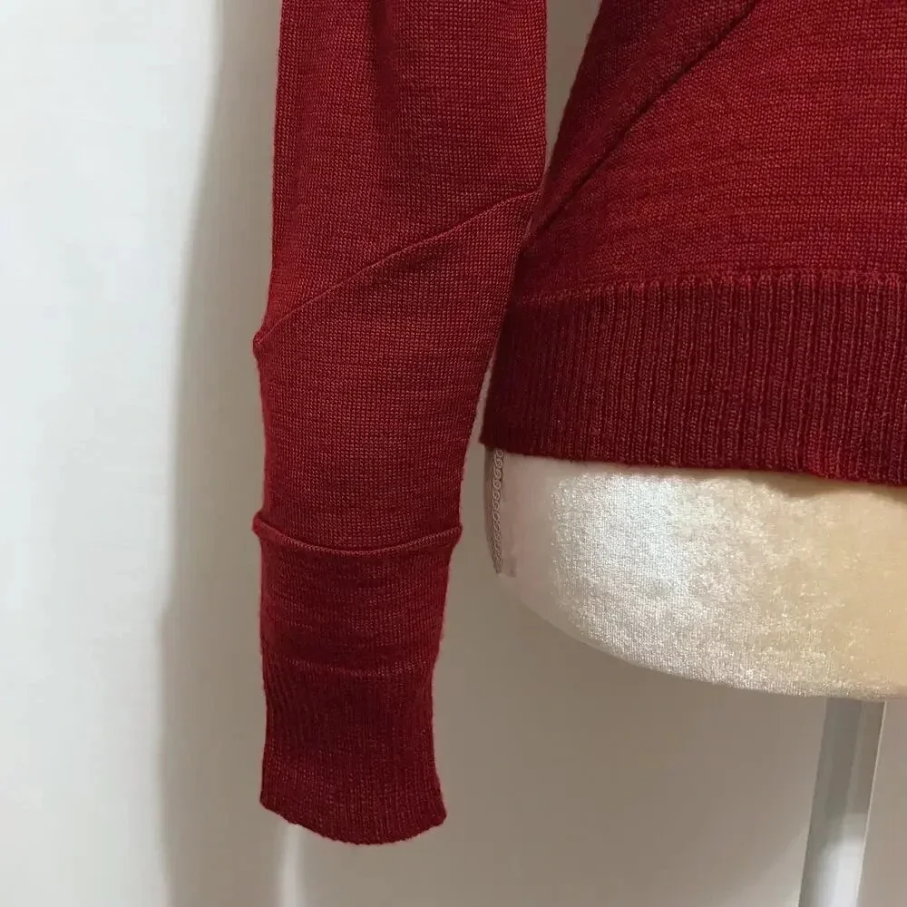 Harve Bernard Vintage Cranberry Sweater Women S